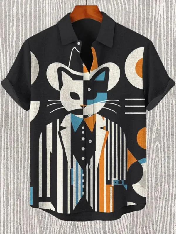 Chemise Tribal pour homme, style africain moderne