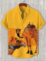 Vêtement traditionnel africain pour homme, chemise