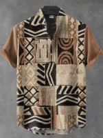 Chemise africaine moderne pour homme, look décontracté