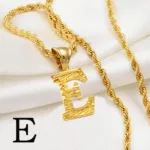 Collier Africain avec initiale élégante - vue 6