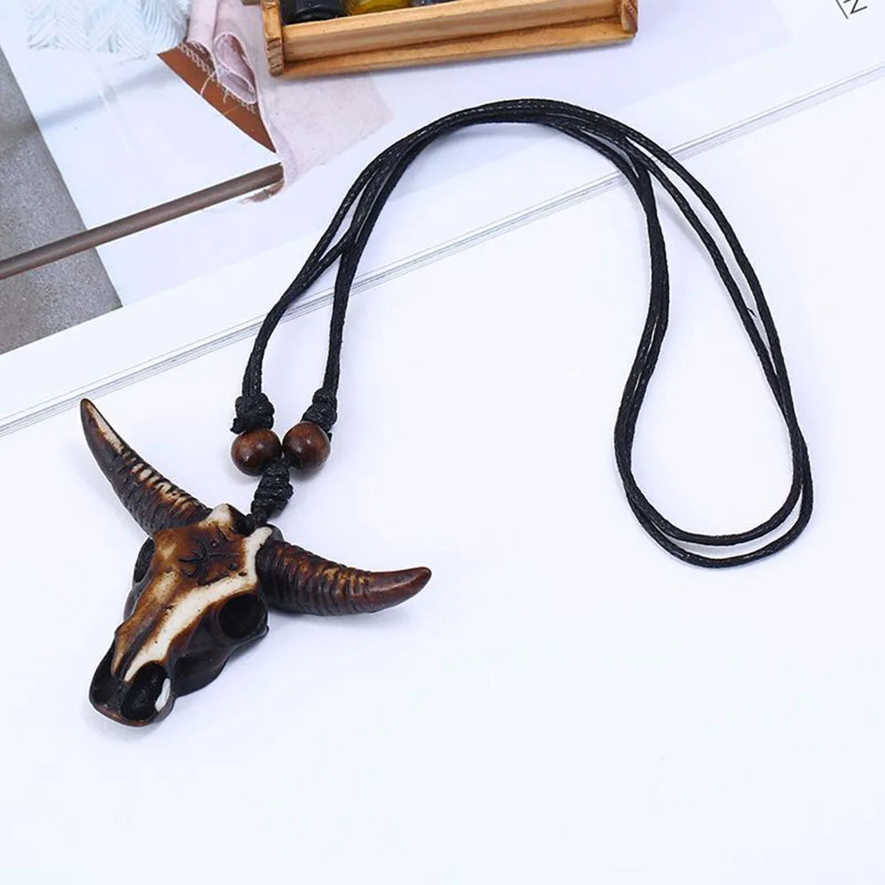 Accessoire élégant avec motif de tête de buffle
