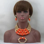 Collier en corail, éclat et culture africaines