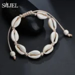 Collier chic en coquillage, parfait pour l'été