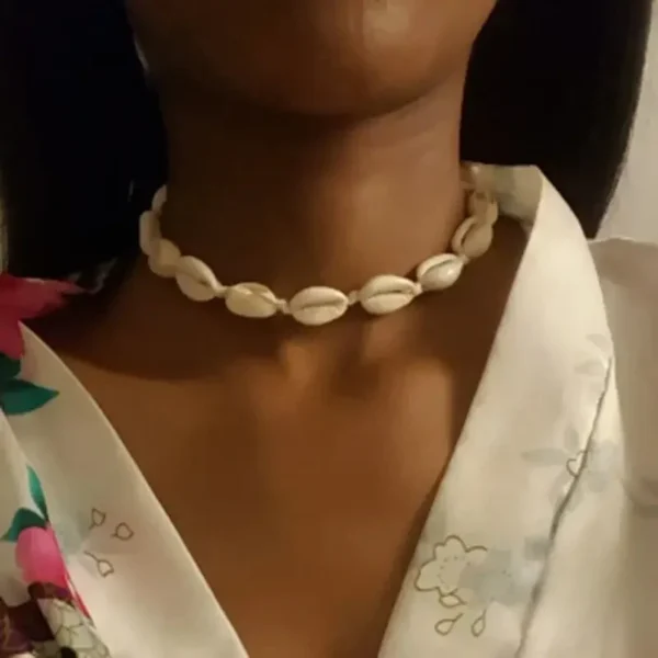 Accessoire en coquillage pour un look bohème