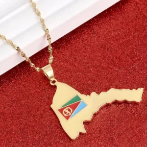Bijou ethnique, collier Érythrée en style africain