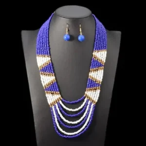 Bijou en perles africaines pour un style moderne