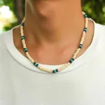 Collier de style africain pour homme