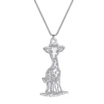Collier Girafe Africain en style traditionnel