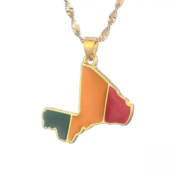 collier-pendentif-mali-1 Collier pendentif Mali, accessoire africain authentique