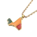 Bijou Mali, collier décoratif avec influence africaine