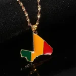 Collier Mali, pièce artisanale aux motifs traditionnels