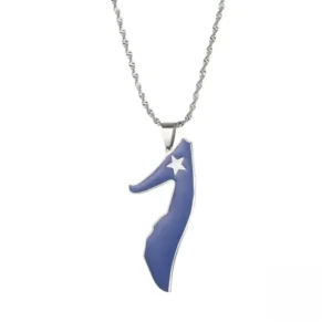 Pendentif africain inspiré de la culture somalienne, design unique