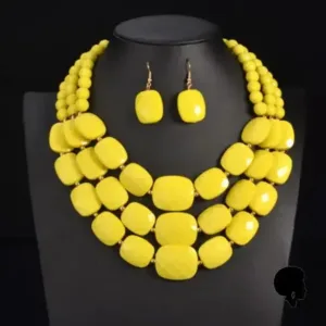 Accessoire ethnique en perles traditionnelles