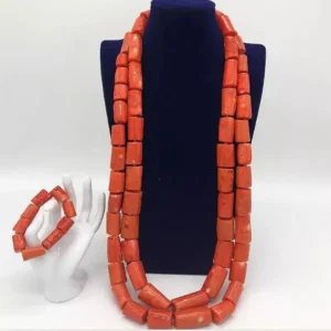 Collier Africain Tribu avec motifs traditionnels uniques