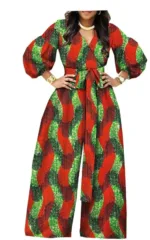Combinaison wax pour un style africain contemporain