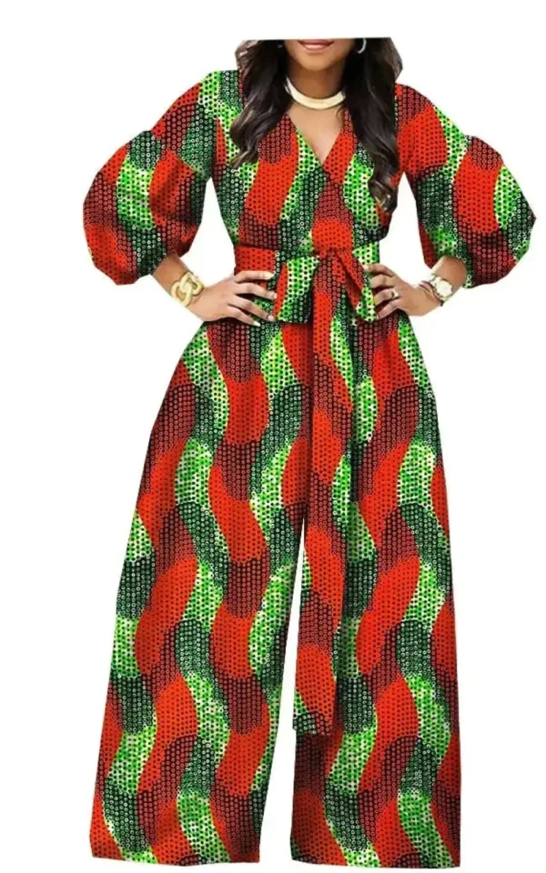 Combinaison wax pour un style africain contemporain