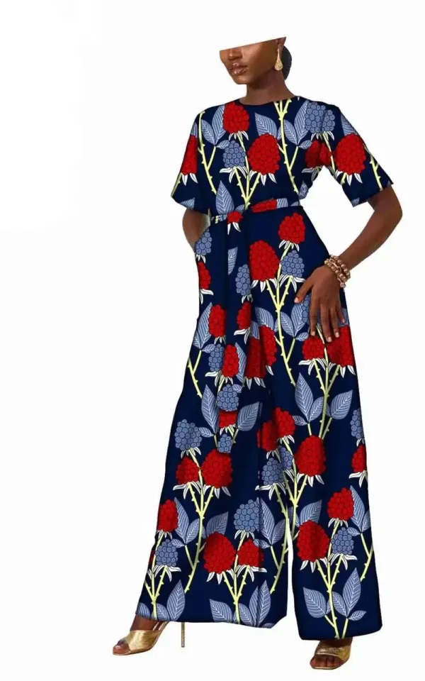 Mode Wax, combinaison élégante à motifs