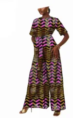 Combinaison avec motifs traditionnels en Wax