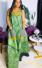 Style africain : combinaison à motifs pour un look unique