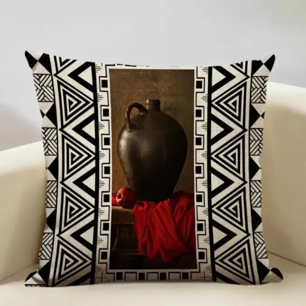 coussin-africain-motif-vase-1 Coussin africain motif vase