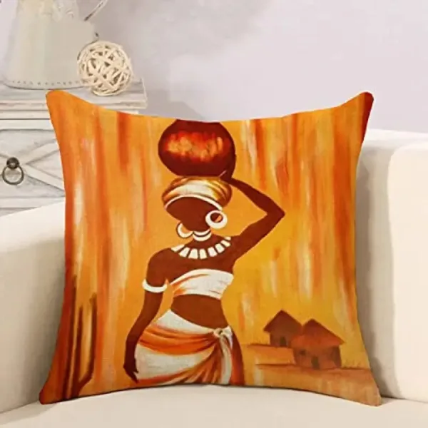 coussin-wax-brode-1 Coussin Wax brodé, design africain élégant