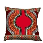 Coussins africains avec textures riches
