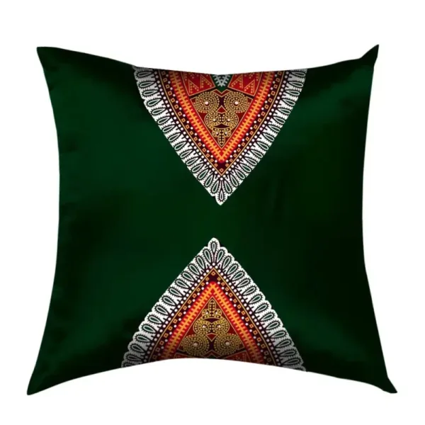 Coussins Wax Africain colorés et stylés - vue 2