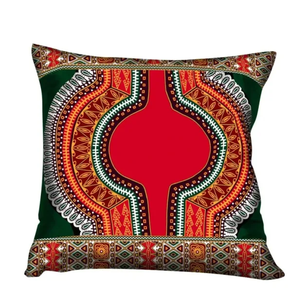 Coussins Wax Africain colorés et stylés - vue 3