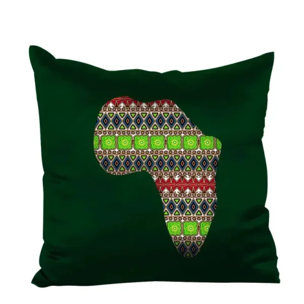 Coussins Wax Africain colorés et stylés - vue 4
