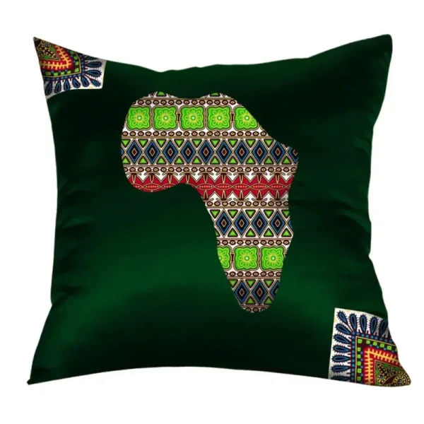 Coussins Wax Africain colorés et stylés - vue 5