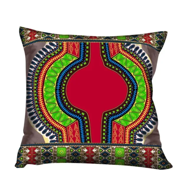 Coussins Wax Africain colorés et stylés - vue 9