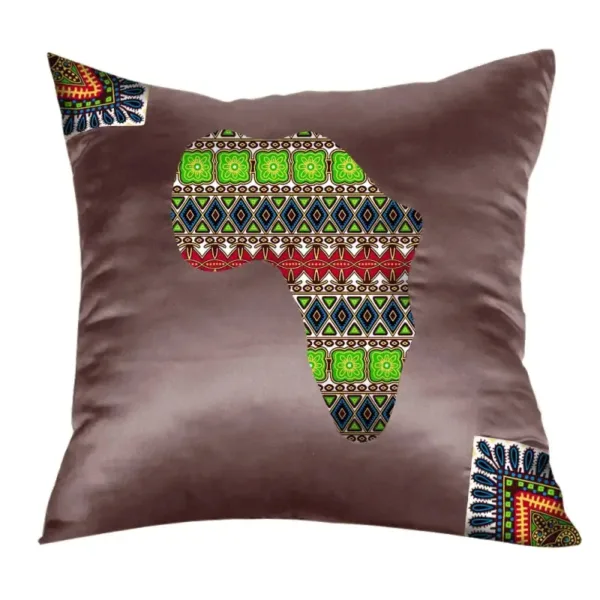 Coussins Wax Africain colorés et stylés - vue 11