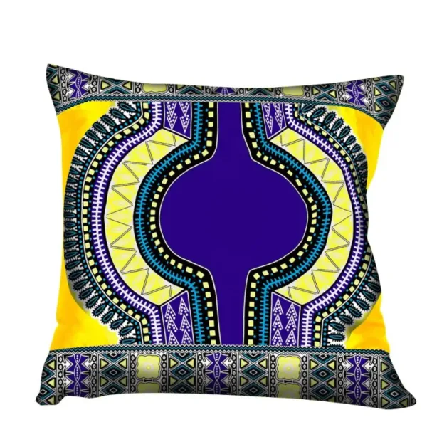 Coussins Wax Africain colorés et stylés - vue 20