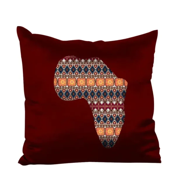 Coussins Wax Africain colorés et stylés - vue 21