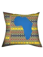 Coussins Wax Africain colorés et stylés - vue 23