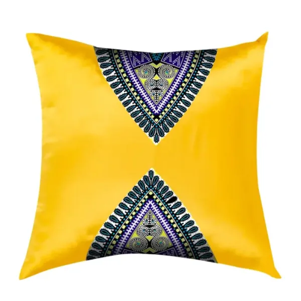 Coussins Wax Africain colorés et stylés - vue 24