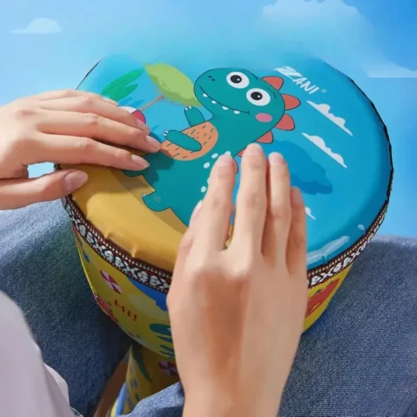 Djembé pour enfants, favorise la coordination et le rythme