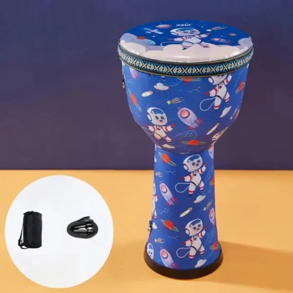 Djembé compact pour les petits, idéal à la maison