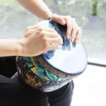 Djembé en bois massif, idéal pour les musiciens passionnés