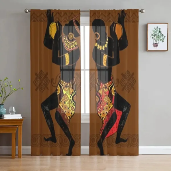 double-rideaux-style-afrique-transparent-1 Double rideau transparent au style africain