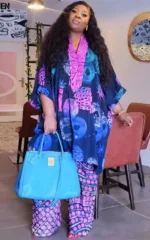 Look moderne et culturel avec ensemble africain 2 pièces