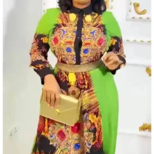 Ensemble Africain Femme, style chic et moderne