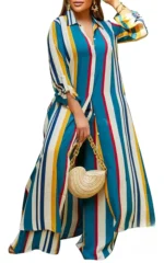Ensemble stylé avec col V pour femmes