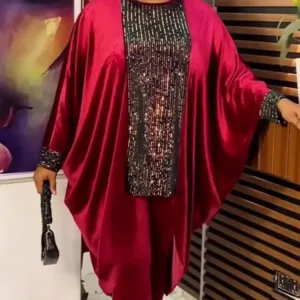 Ensemble Africain Femme à Paillettes