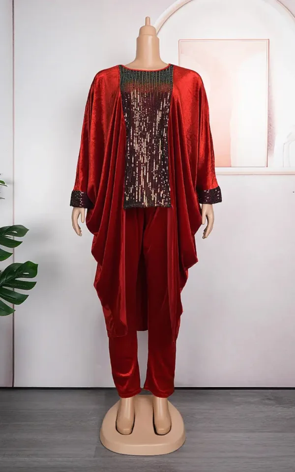 Style africain féminin avec éclat subtil