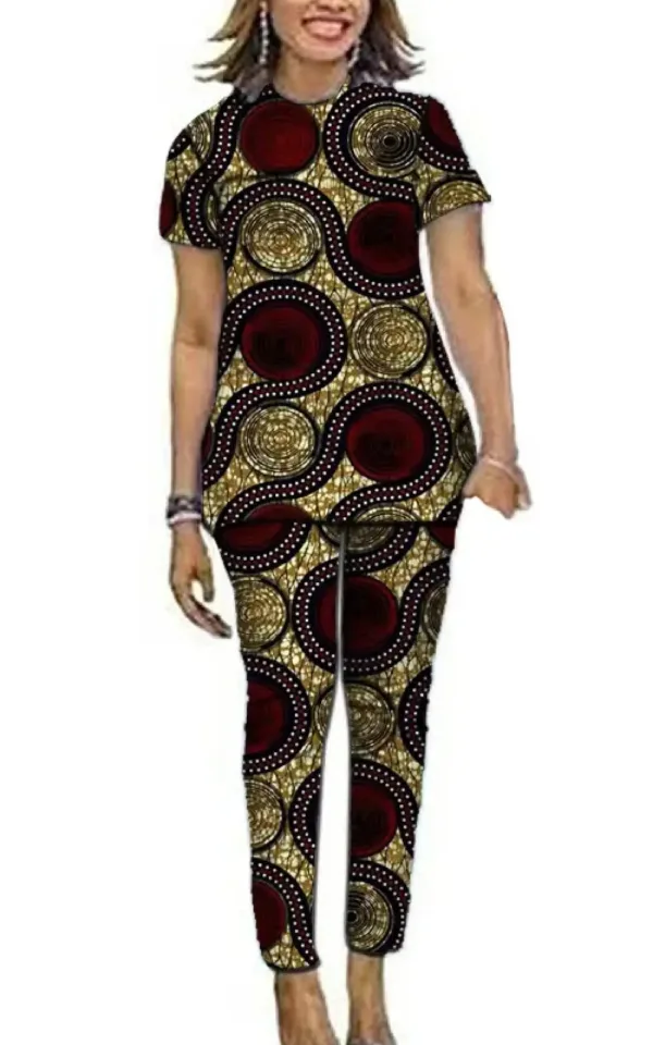 Vêtement africain femme inspiré du Nigéria