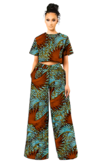 Ensemble Africain Femme Élégant