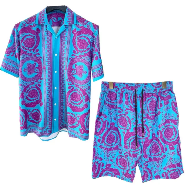 Chemise homme avec imprimés ethniques, confort chic