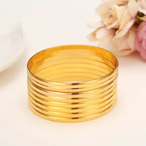 Ensemble Bracelet Africain Dorée