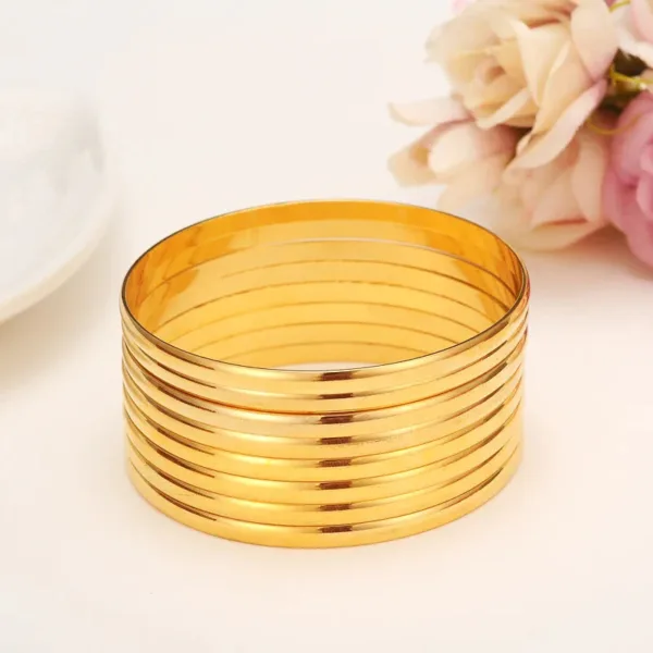 ensemble-de-bracelet-africain-doree-1 Ensemble Bracelet Africain Dorée